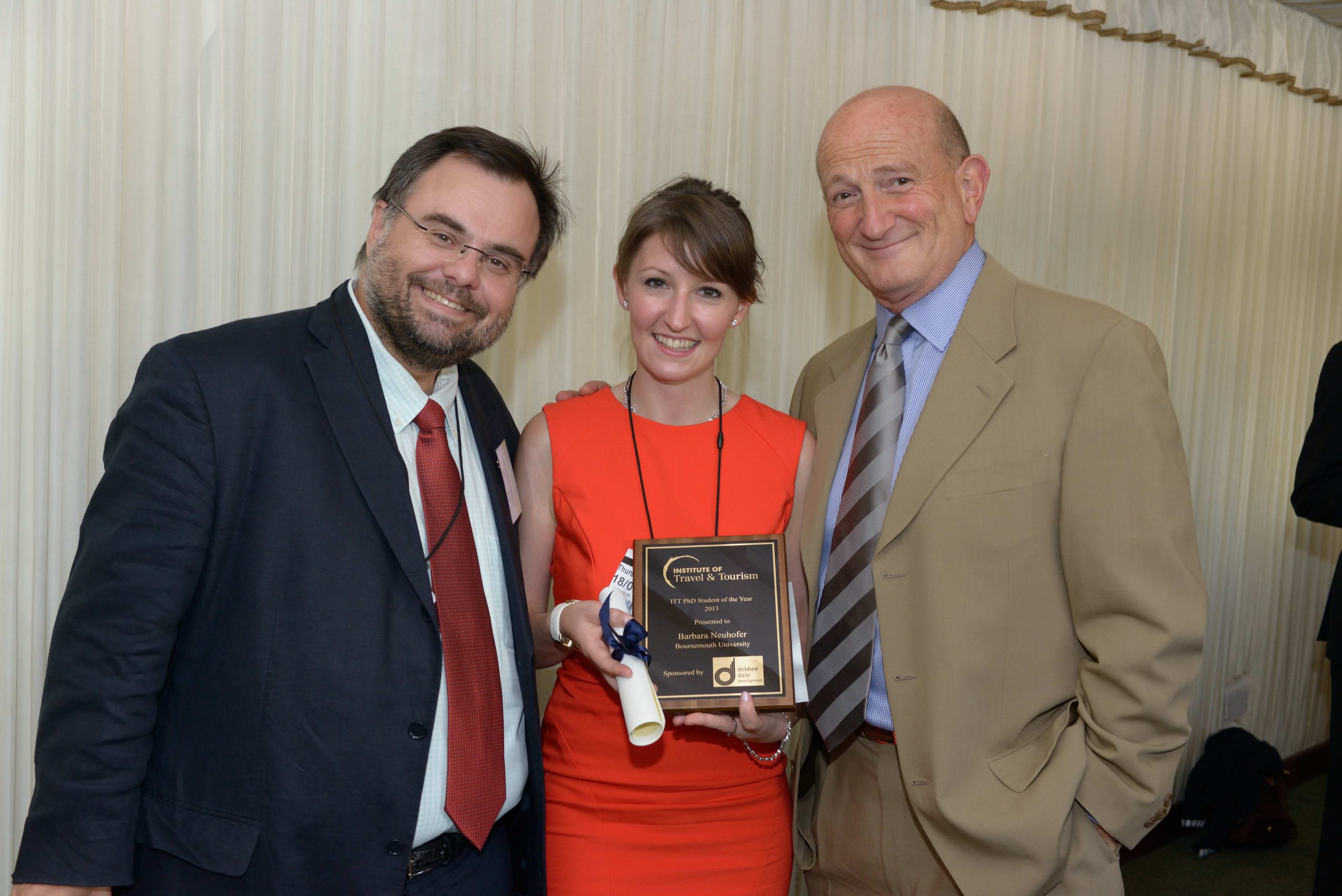 Barbara Neuhofer awarded ITT PhD Student of the Year 2013 Award