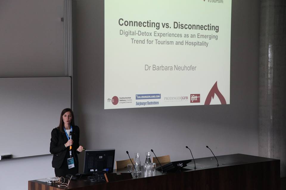 Dr Barbara Neuhofer presents IFITTtalk@Salzburg opening talk