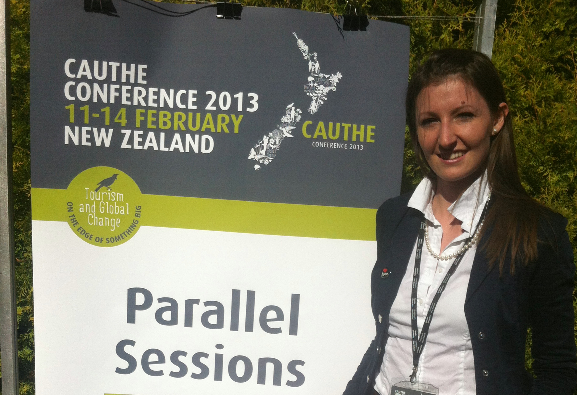 Barbara Neuhofer presents at the CAUTHE Conference 2013