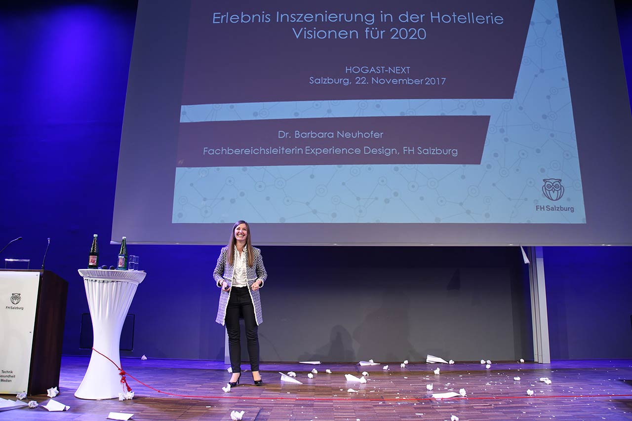 Keynote @ HOGAST-NEXT: Erlebnisinszenierung in der Hotellerie – Visionen für 2020